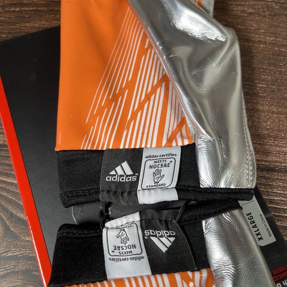 Adidas Football Adizero 5 Star‎ XXL Grip Glives Tennessee Orange Griptack New - Picture 4 of 6